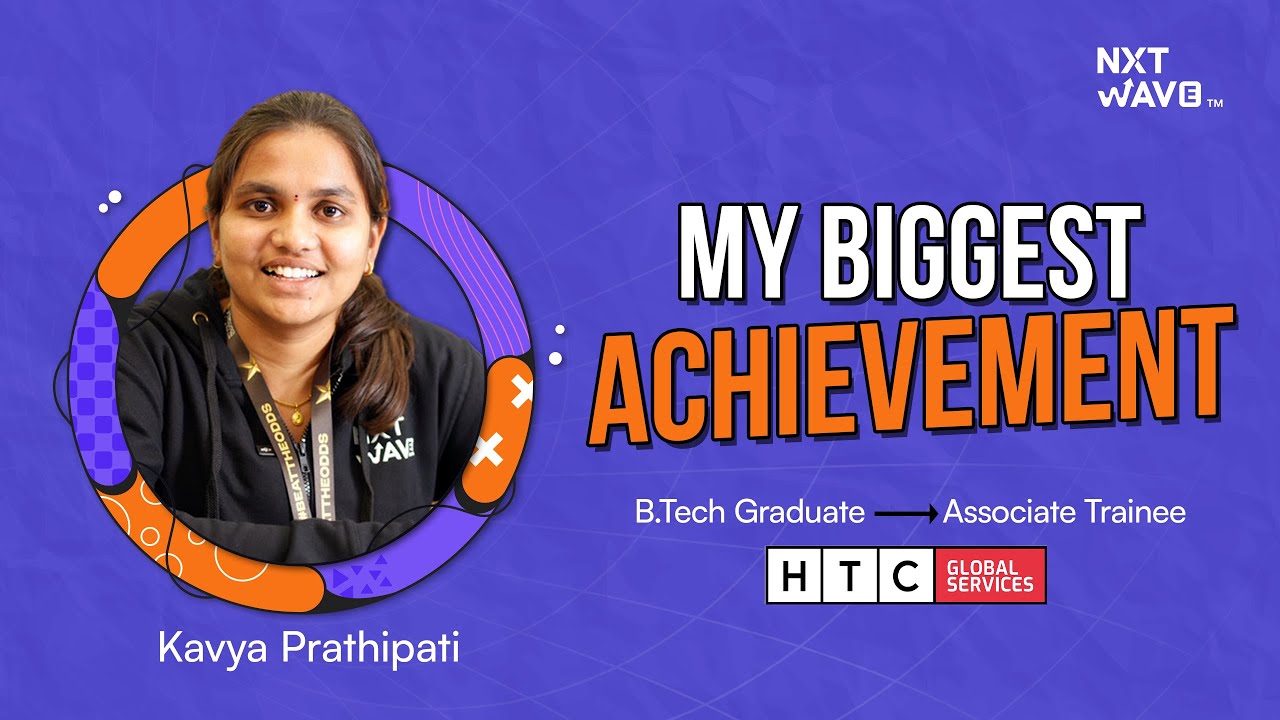Kavya Prathipati · My biggest achievement