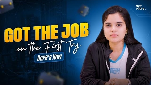 First attempt. First job.